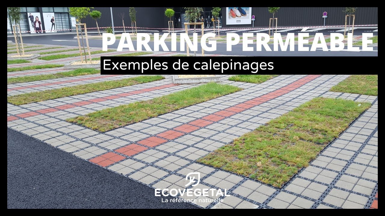 ECOVEGETAL PAVÉ - la solution béton drainante - ECOVEGETAL